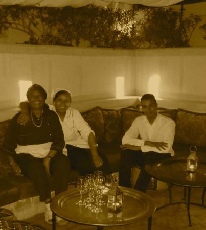 Staff at Riad Camilia, Marrakech, Morocco