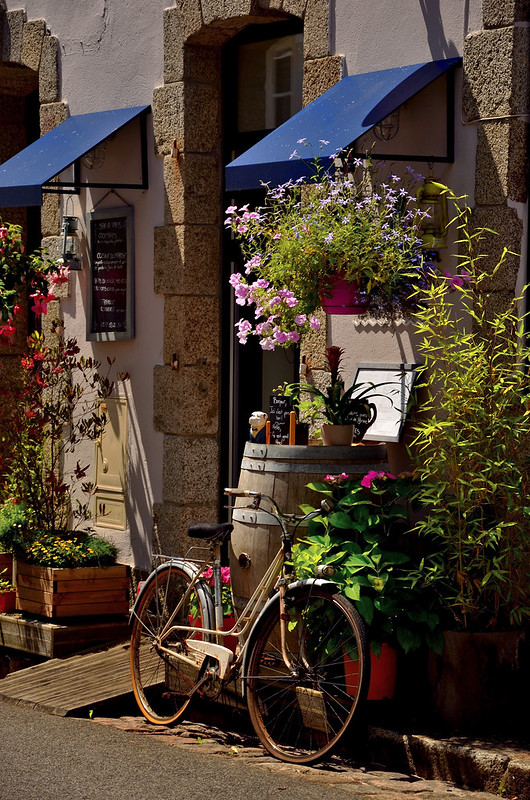 Pont Aven in Brittany France is close to Camping L'Atlantique