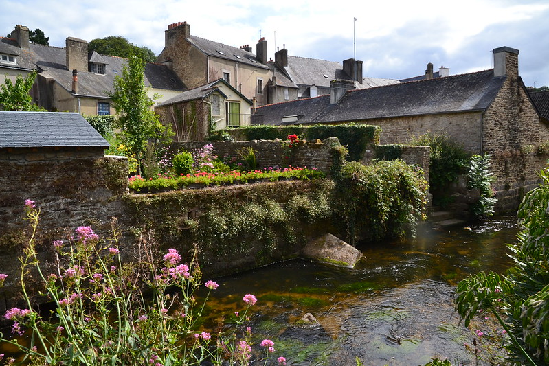 Pont-Aven in Brittany, France. You will find villages like this all over Brittany and close to Camping L'Atlantique.
