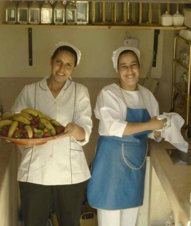 Staff at Riad Camilia, Marrakech, Morocco