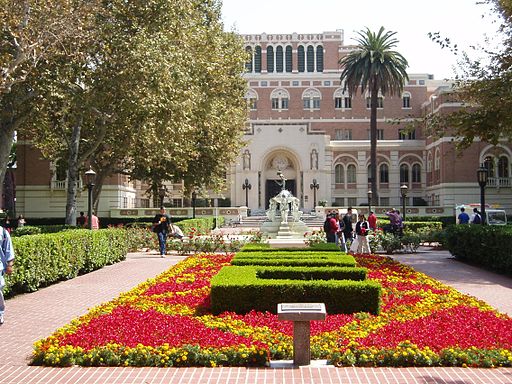 The University of Southern California campus