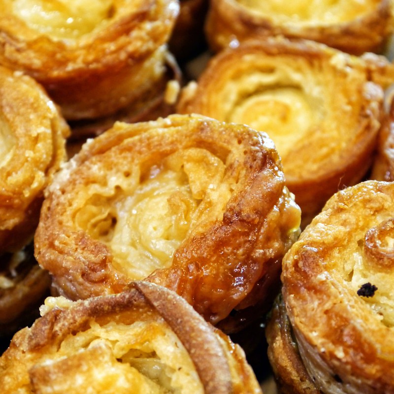 Kouignettes are mini Kouign-Amann, a pastry from Brittany in France