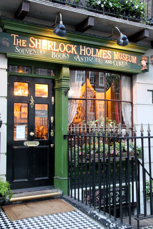 The Sherlock Holmes Museum in London Baker Street