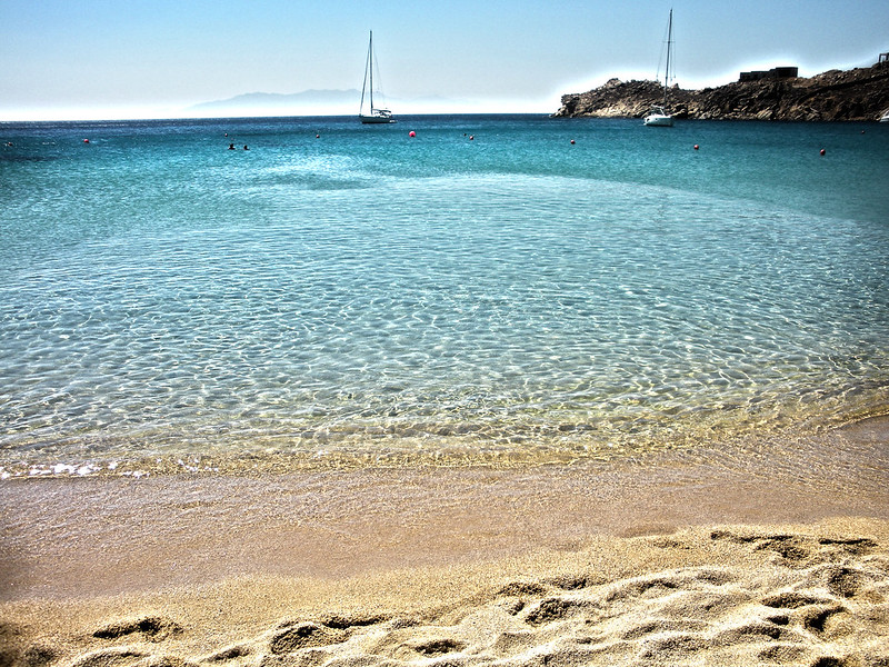 Stunning beaches of Mykonos