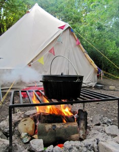 Donna Tomlinson photo on Flickr of a bell tent