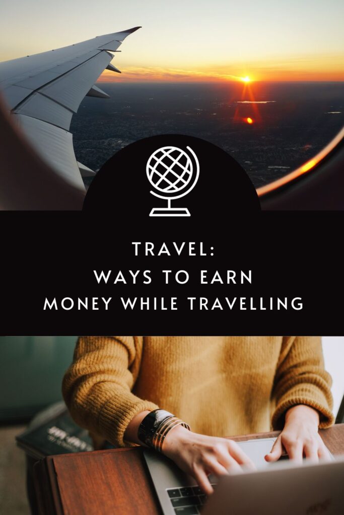 Ways to earn money while travelling via @tbookjunkie covers various ways to generate an income whether you use technology or not.