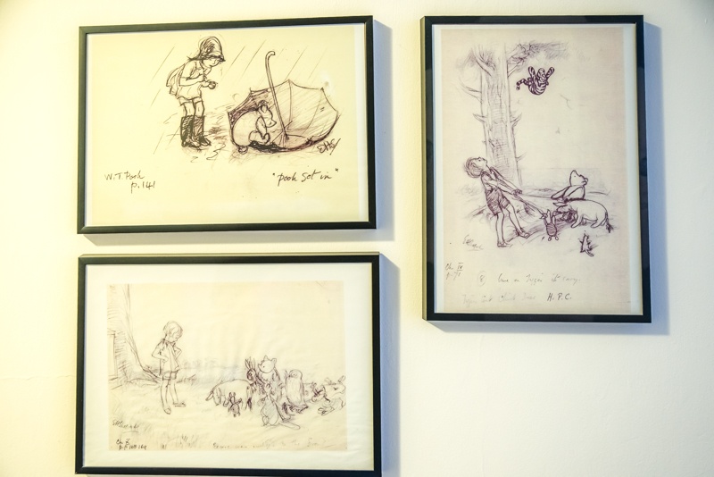 cottages, Dartmouth, Blackpool sands, Eeyore's cottage, Winnie the Pooh, Christopher Robin, house, home, dream, A A Milne, childrens books,