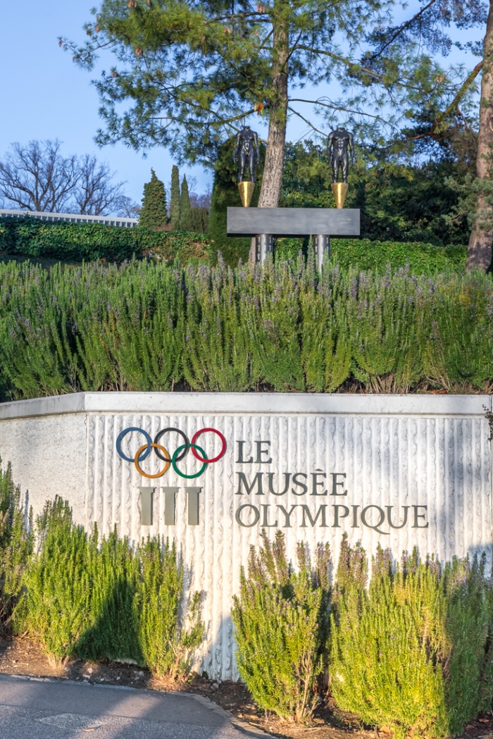 Olympic Museum, Lak Leman, Lake Geneva, Lausanne, Switzerland
