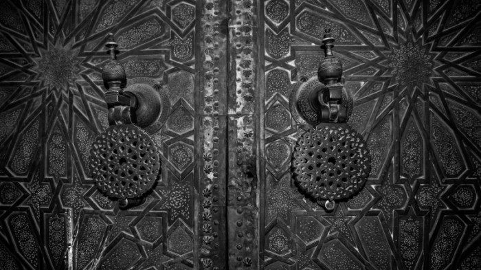 Door designs in Fes Morocco