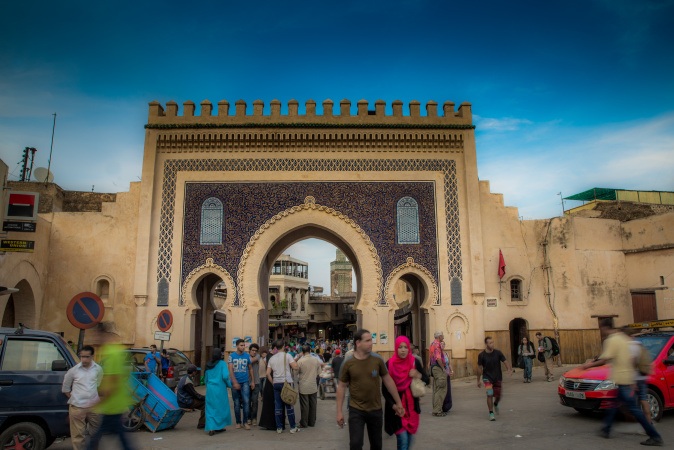 The Blue Gate, Fes, Morocco