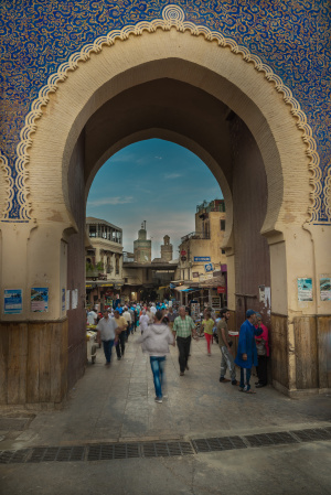 Gateway to the Medina, Fes, Morocco