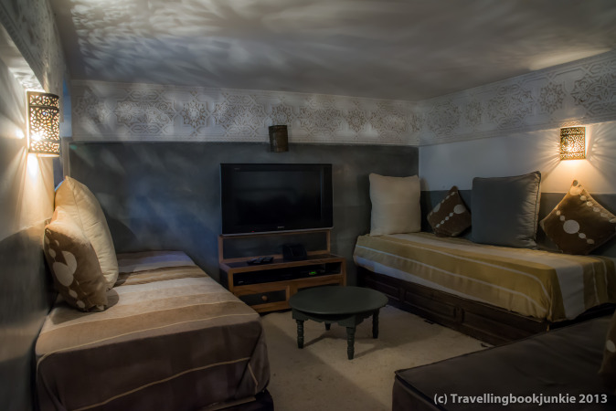 Upper lounge of Suite