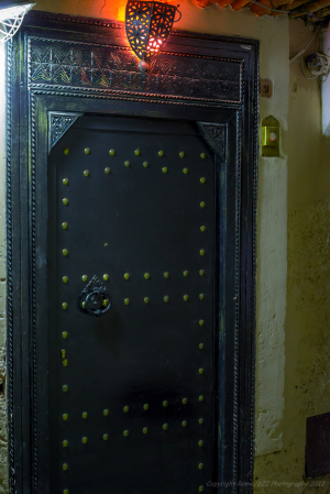 Doorway to Riad Camilia, Marrakech, Morocco