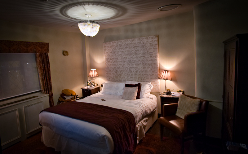 The Romeo and Juliet Room at the White Swan in Stratford-upon-Avon