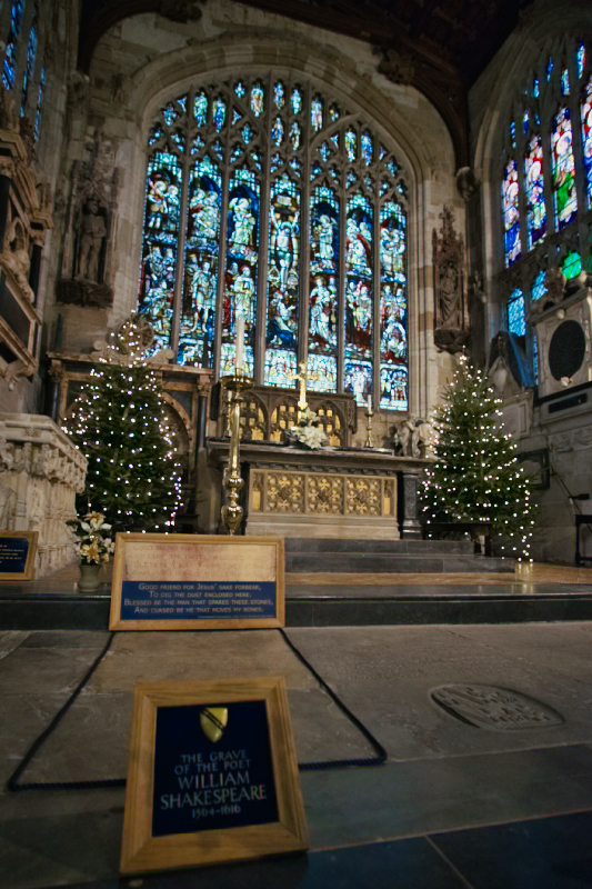 Shakespeare's final resting place