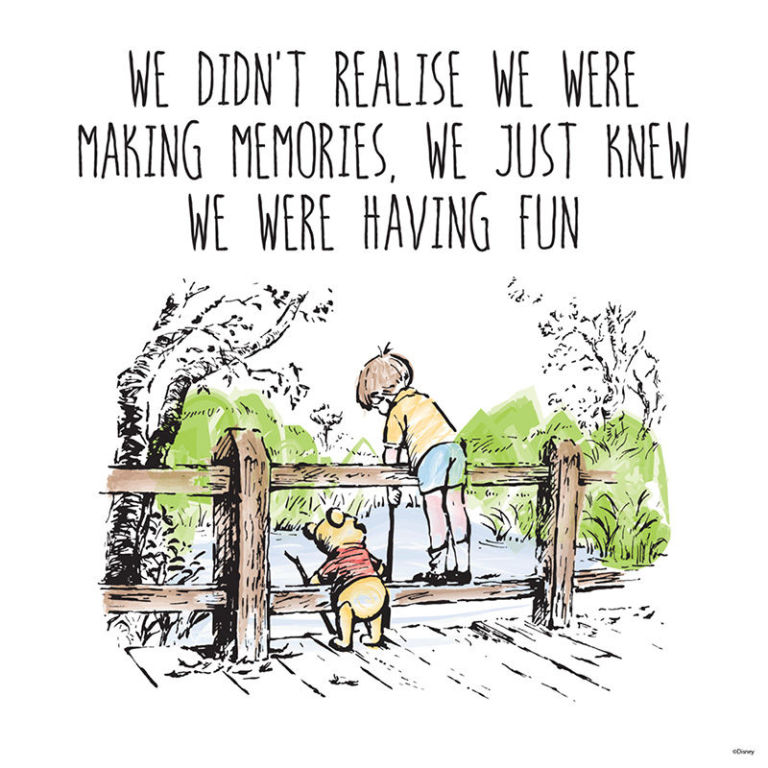 Winnie the Pooh Quote from A.A. Milne