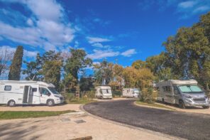 A french camping aire in Beizers France