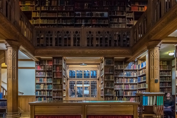 Gladstone's library, william gladstone, quirky accommodation, library stays, prime minister, british, historical, oldest, united kingdom, wales, uk, bedroom, restaurant, famous, world, books, writings, statue, memoirs, literary,