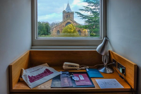 Gladstone's library, william gladstone, quirky accommodation, library stays, prime minister, british, historical, oldest, united kingdom, wales, uk, bedroom, restaurant, famous, world, books, writings, statue, memoirs, literary,