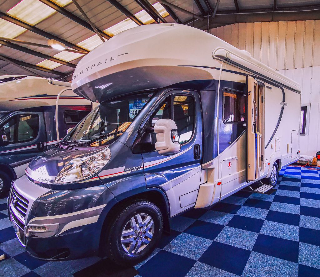 A used motorhome, Autotrail model