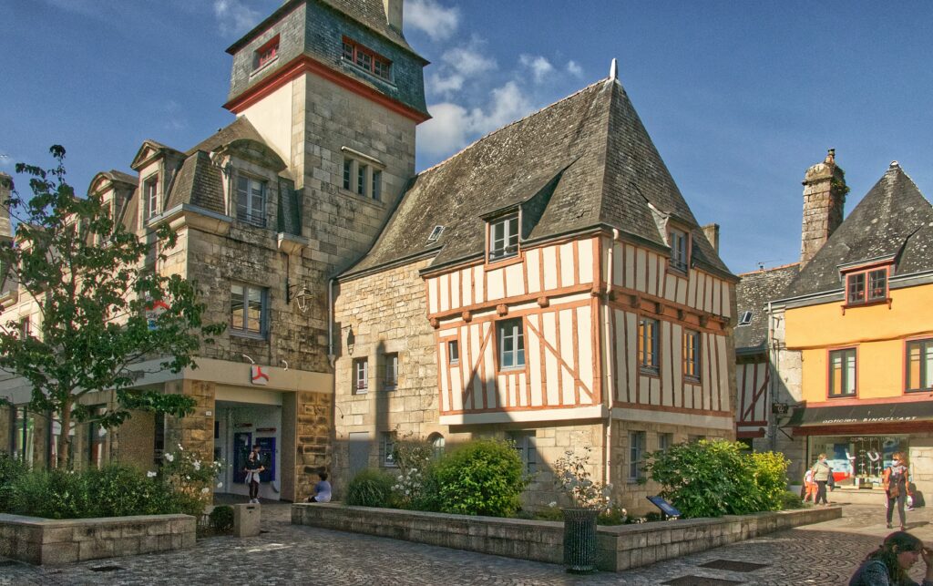 Quimper in France is a Breton village close to camping L'Atlantique