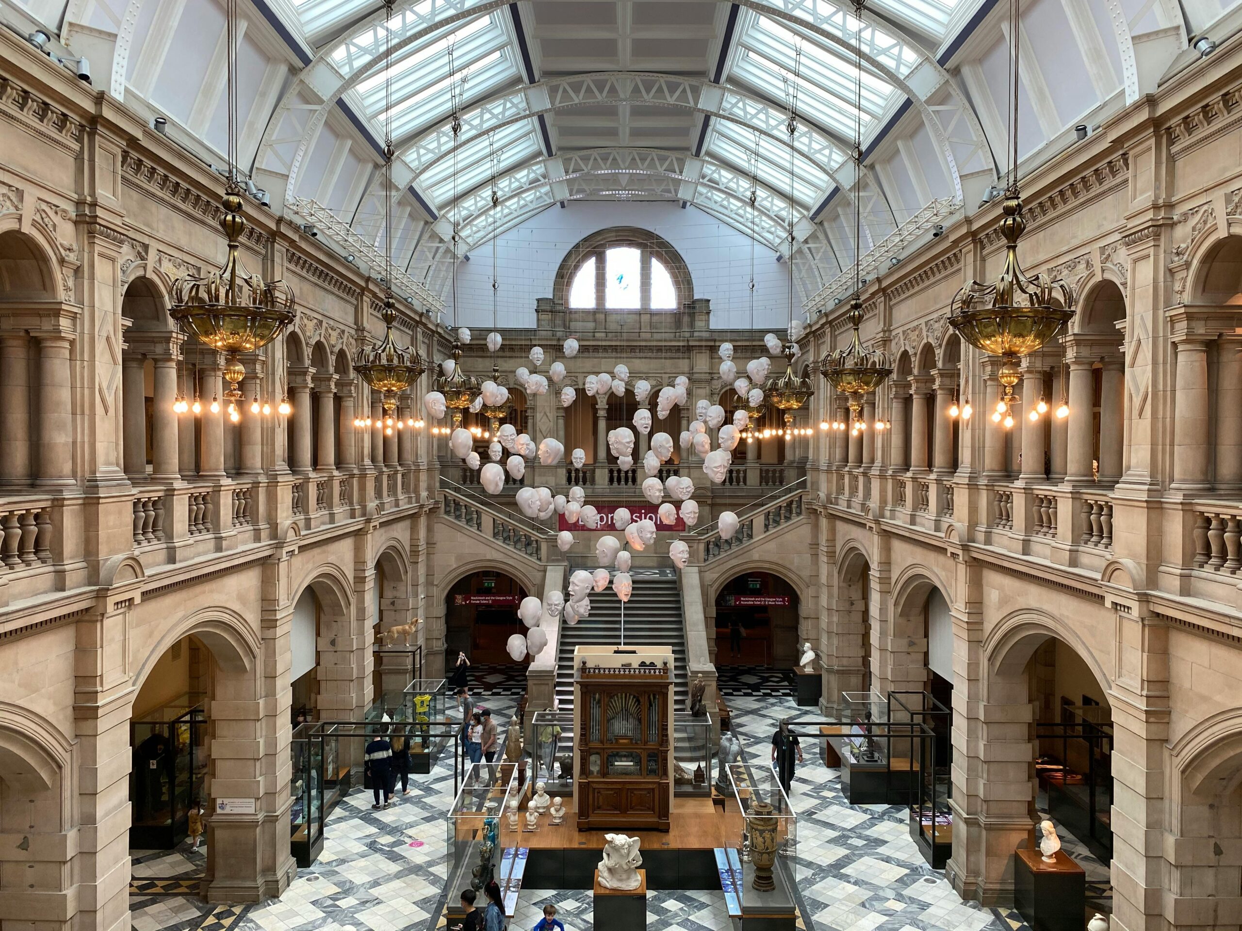 Kelvingrove Art Gallery and Museum in Glasgow, Scotland