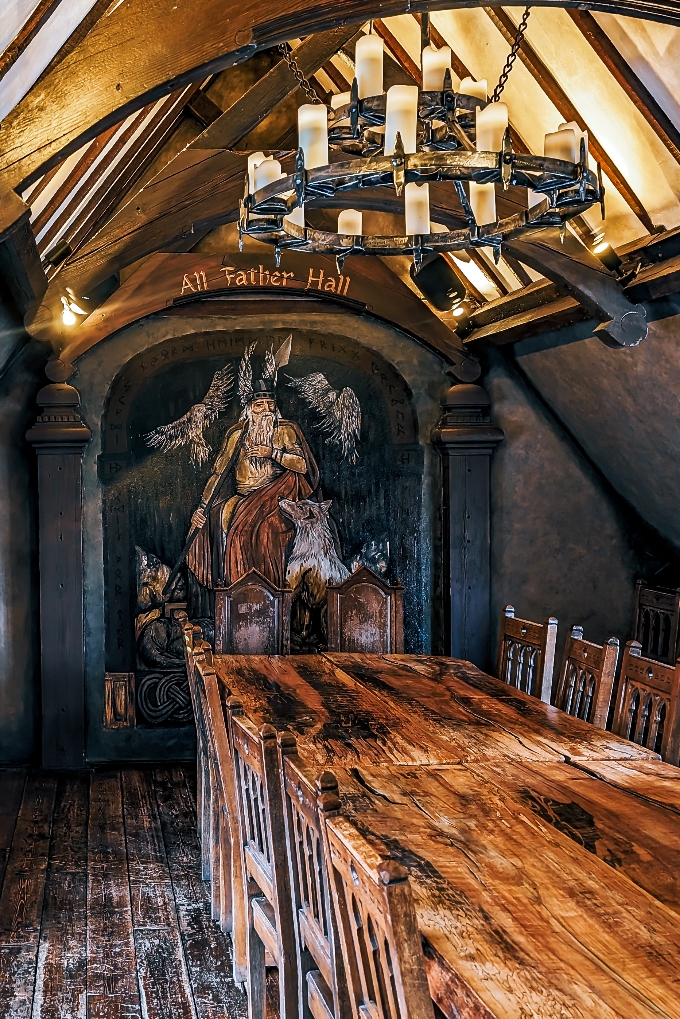 Valhalla in York is a themed pub reflecting the Viking past of the city