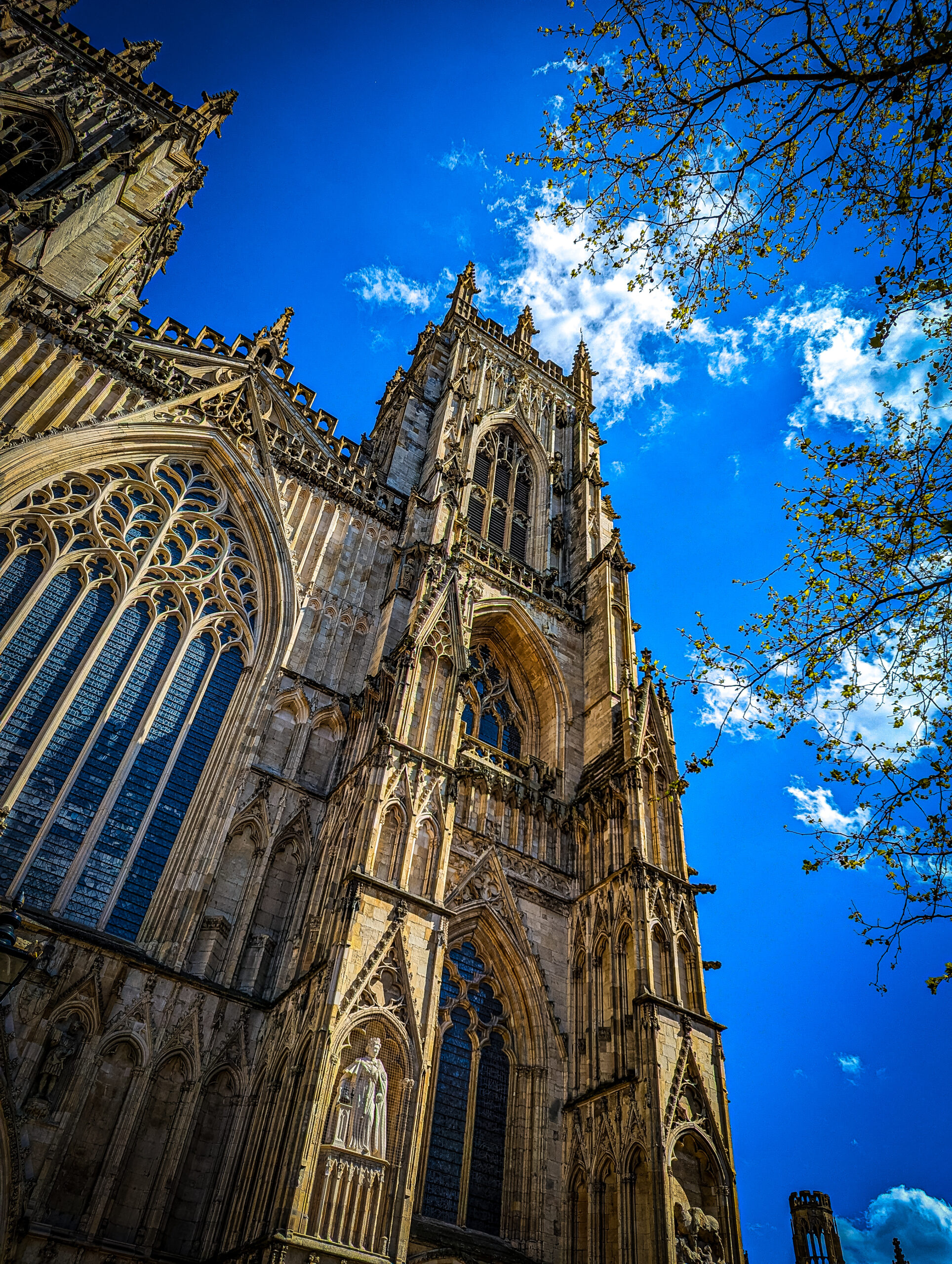 York Minister is the eye catching Catherdral in the heart of York city centre