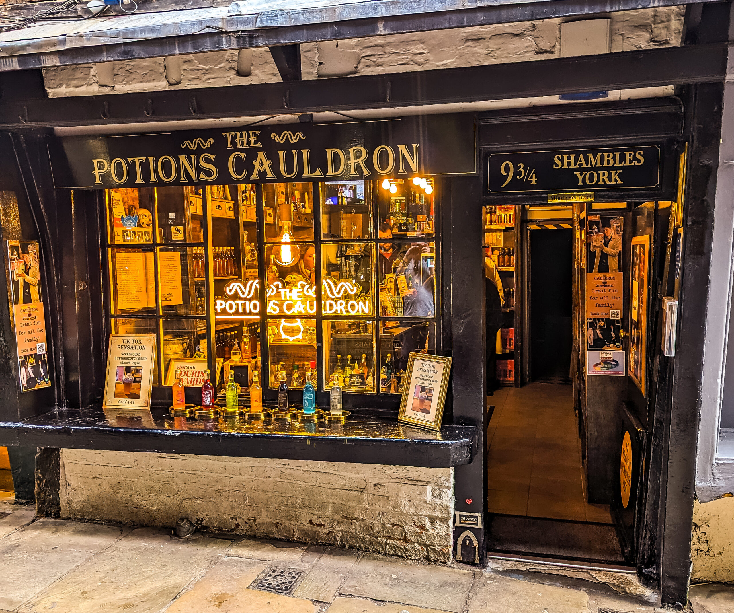 The Potions Cauldron down the Shambles in York