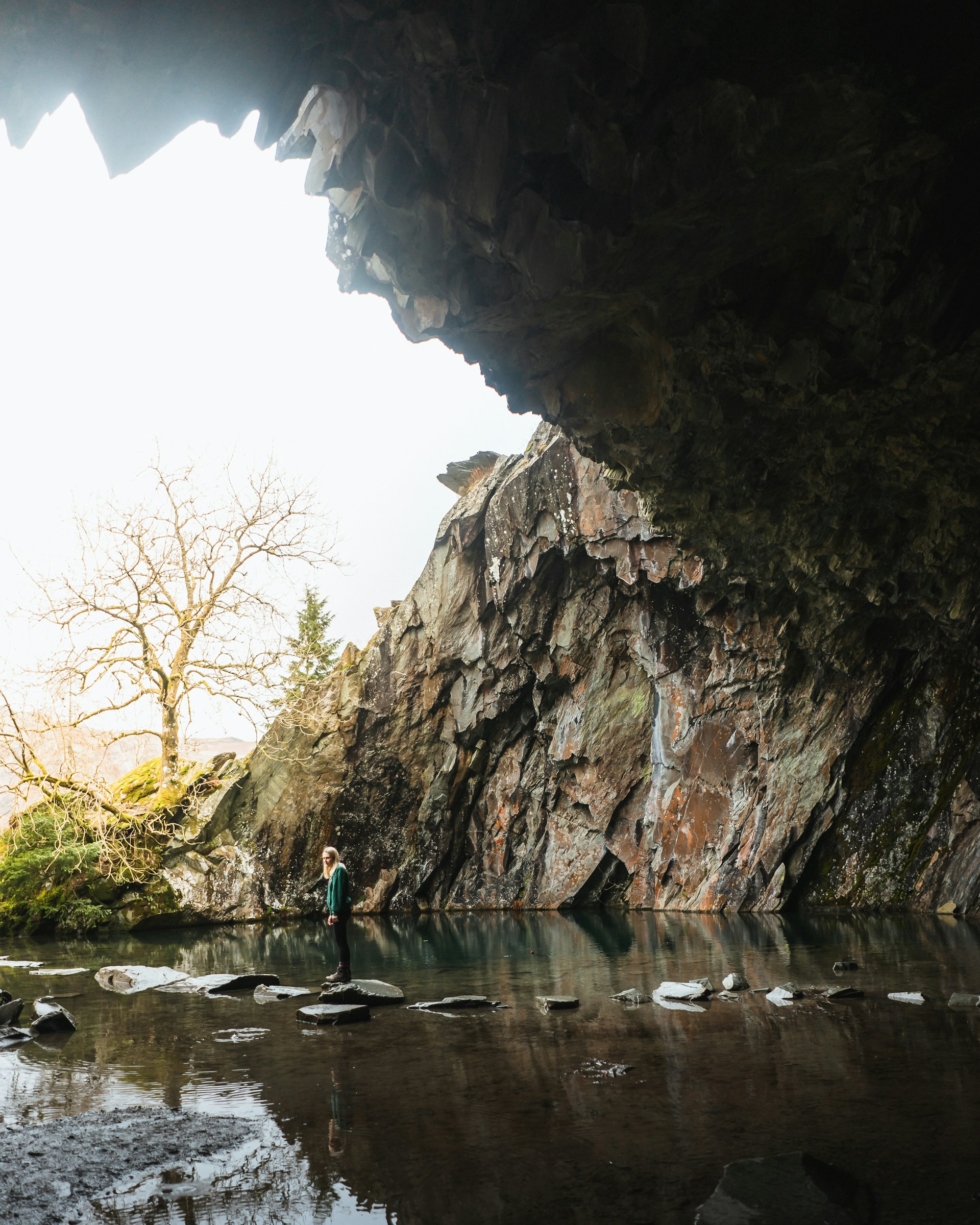 Exploring the caves around the Lake District