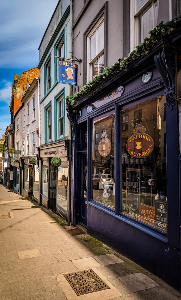 Sherlocks Coffee Shop can be found of Flowergate