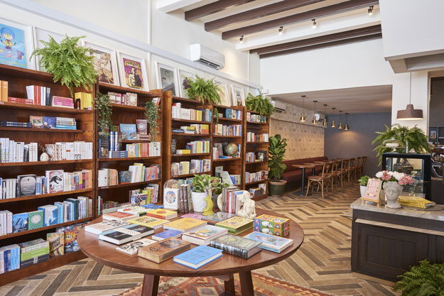 The Moon is Singapore is a fantastic place for coffee fans and book lovers to visit when in the city
