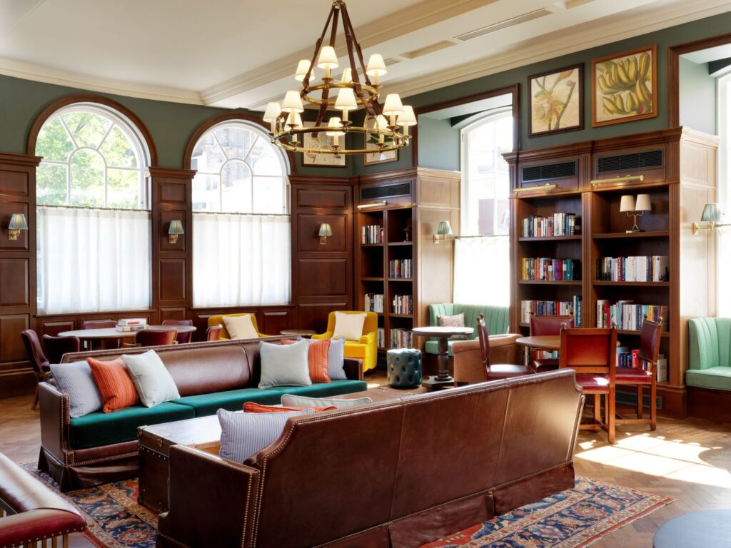 University Arms Library in Cambridge