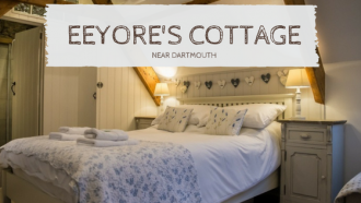 Eeyore's cottage in Dartmouth, once home of Christopher Robin Milne, son of A.A. Milne